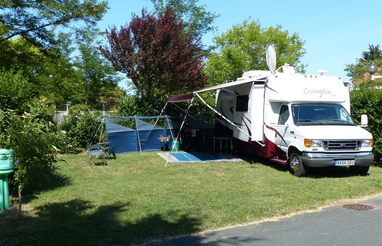 Camping pitch motor home Saint-Jean-de-Monts