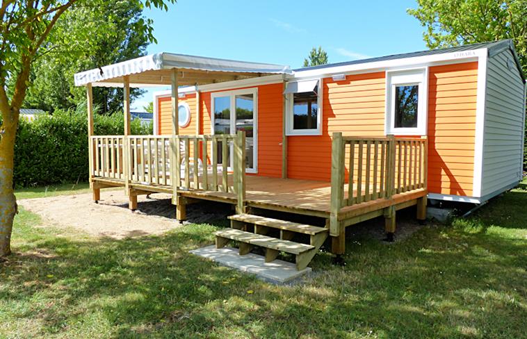 Mobile home 3 bedrooms Camping Les Amiaux 