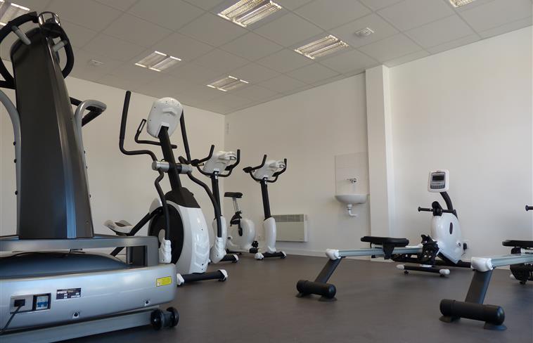 Fitness room Camping Les Amiaux