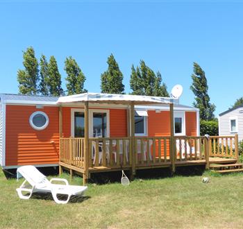 Mobile home 3 bedrooms Pep's Camping Les Amiaux